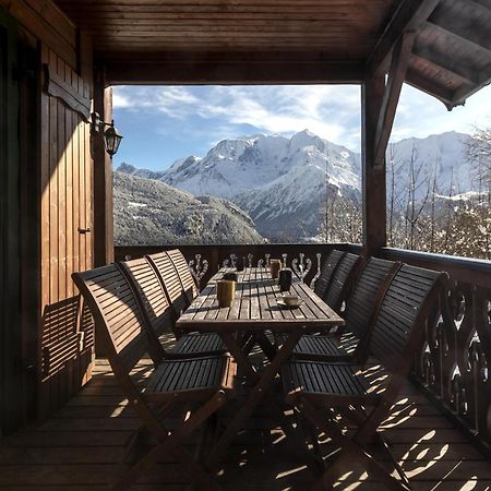 Chalet Marie Paradis Vue Mont Blanc Saint-Gervais-les-Bains Eksteriør bilde
